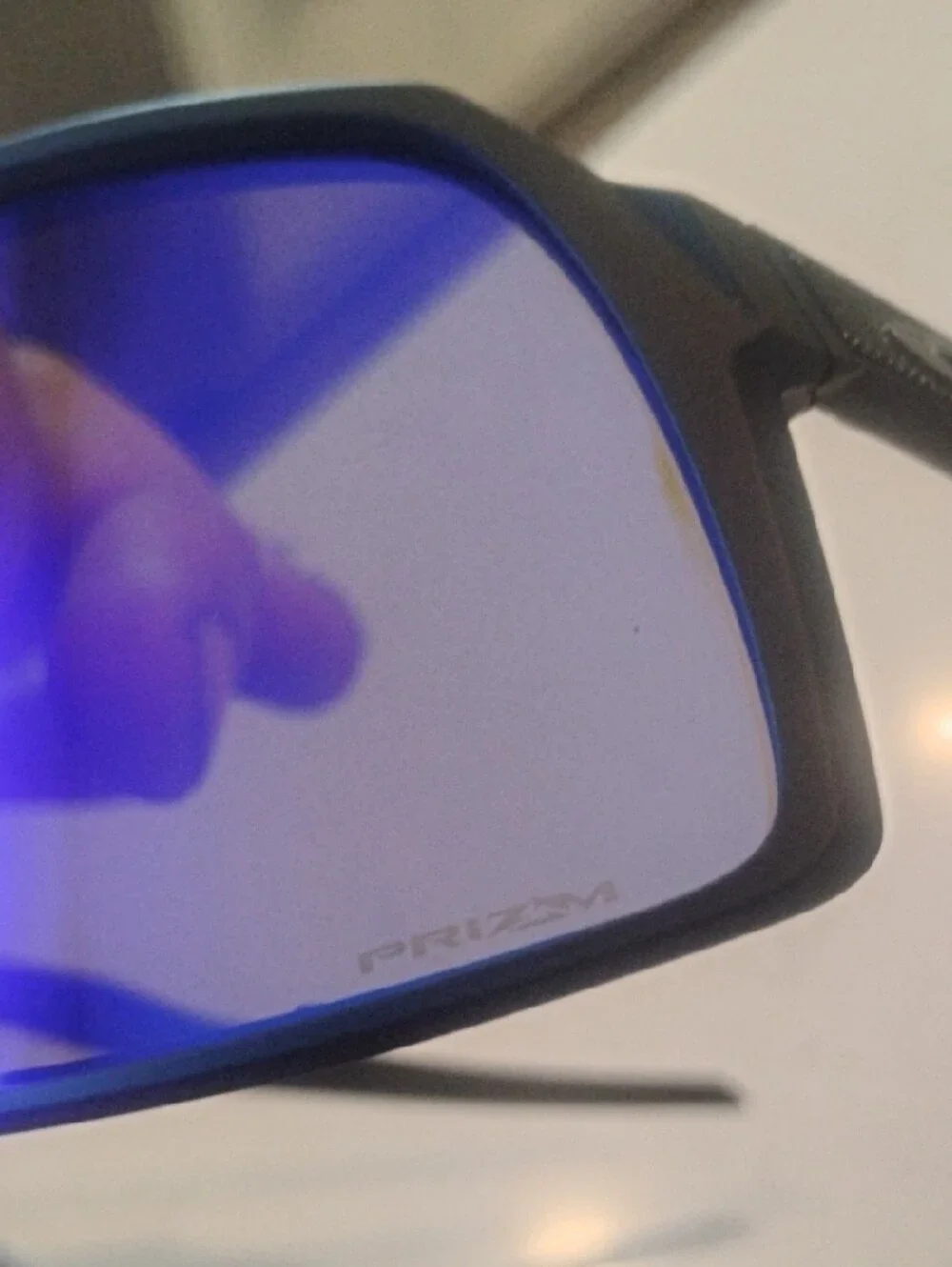 Oakley Sutro Sunglasses with Purple-Blue Mirror Lens